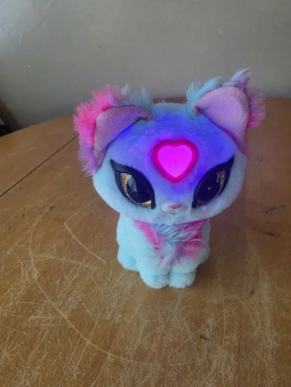 My Fuzzy Friends Magic Whispers Sky Plush Cat
